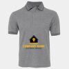 JB's  BIRDS EYE POLO   CHARCOAL - S Thumbnail