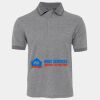JB's  BIRDS EYE POLO   CHARCOAL - S Thumbnail