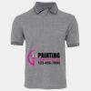 JB's  BIRDS EYE POLO   CHARCOAL - S Thumbnail
