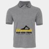 JB's  BIRDS EYE POLO   CHARCOAL - S Thumbnail