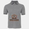 JB's  BIRDS EYE POLO   CHARCOAL - S Thumbnail