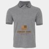JB's  BIRDS EYE POLO   CHARCOAL - S Thumbnail