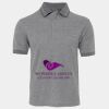 JB's  BIRDS EYE POLO   CHARCOAL - S Thumbnail