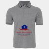 JB's  BIRDS EYE POLO   CHARCOAL - S Thumbnail