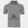 JB's  BIRDS EYE POLO   CHARCOAL - S Thumbnail