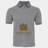 JB's  BIRDS EYE POLO   CHARCOAL - S Thumbnail