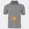 JB's  BIRDS EYE POLO   CHARCOAL - S Thumbnail