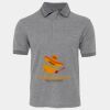JB's  BIRDS EYE POLO   CHARCOAL - S Thumbnail