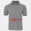 JB's  BIRDS EYE POLO   CHARCOAL - S Thumbnail