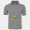 JB's  BIRDS EYE POLO   CHARCOAL - S Thumbnail