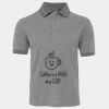 JB's  BIRDS EYE POLO   CHARCOAL - S Thumbnail