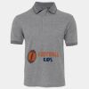 JB's  BIRDS EYE POLO   CHARCOAL - S Thumbnail