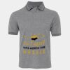 JB's  BIRDS EYE POLO   CHARCOAL - S Thumbnail