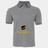 JB's  BIRDS EYE POLO   CHARCOAL - S Thumbnail