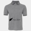JB's  BIRDS EYE POLO   CHARCOAL - S Thumbnail