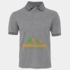 JB's  BIRDS EYE POLO   CHARCOAL - S Thumbnail