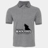 JB's  BIRDS EYE POLO   CHARCOAL - S Thumbnail