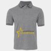 JB's  BIRDS EYE POLO   CHARCOAL - S Thumbnail