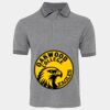 JB's  BIRDS EYE POLO   CHARCOAL - S Thumbnail