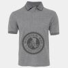 JB's  BIRDS EYE POLO   CHARCOAL - S Thumbnail