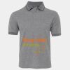 JB's  BIRDS EYE POLO   CHARCOAL - S Thumbnail
