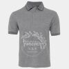 JB's  BIRDS EYE POLO   CHARCOAL - S Thumbnail