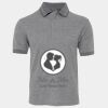 JB's  BIRDS EYE POLO   CHARCOAL - S Thumbnail