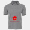JB's  BIRDS EYE POLO   CHARCOAL - S Thumbnail