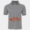 JB's  BIRDS EYE POLO   CHARCOAL - S Thumbnail