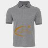 JB's  BIRDS EYE POLO   CHARCOAL - S Thumbnail
