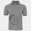 JB's  BIRDS EYE POLO   CHARCOAL - S Thumbnail