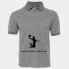 JB's  BIRDS EYE POLO   CHARCOAL - S Thumbnail