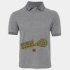 JB's  BIRDS EYE POLO   CHARCOAL - S Thumbnail