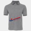 JB's  BIRDS EYE POLO   CHARCOAL - S Thumbnail