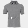 JB's  BIRDS EYE POLO   CHARCOAL - S Thumbnail
