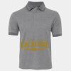 JB's  BIRDS EYE POLO   CHARCOAL - S Thumbnail