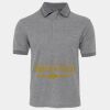 JB's  BIRDS EYE POLO   CHARCOAL - S Thumbnail