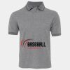 JB's  BIRDS EYE POLO   CHARCOAL - S Thumbnail