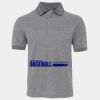 JB's  BIRDS EYE POLO   CHARCOAL - S Thumbnail