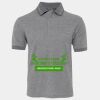 JB's  BIRDS EYE POLO   CHARCOAL - S Thumbnail