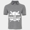 JB's  BIRDS EYE POLO   CHARCOAL - S Thumbnail
