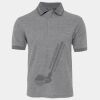 JB's  BIRDS EYE POLO   CHARCOAL - S Thumbnail