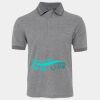 JB's  BIRDS EYE POLO   CHARCOAL - S Thumbnail