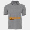 JB's  BIRDS EYE POLO   CHARCOAL - S Thumbnail