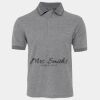 JB's  BIRDS EYE POLO   CHARCOAL - S Thumbnail