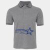 JB's  BIRDS EYE POLO   CHARCOAL - S Thumbnail
