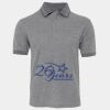 JB's  BIRDS EYE POLO   CHARCOAL - S Thumbnail