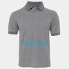 JB's  BIRDS EYE POLO   CHARCOAL - S Thumbnail