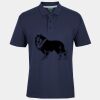 C OF C  JERSEY POLO   CHARCOAL Thumbnail