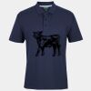 C OF C  JERSEY POLO   CHARCOAL Thumbnail